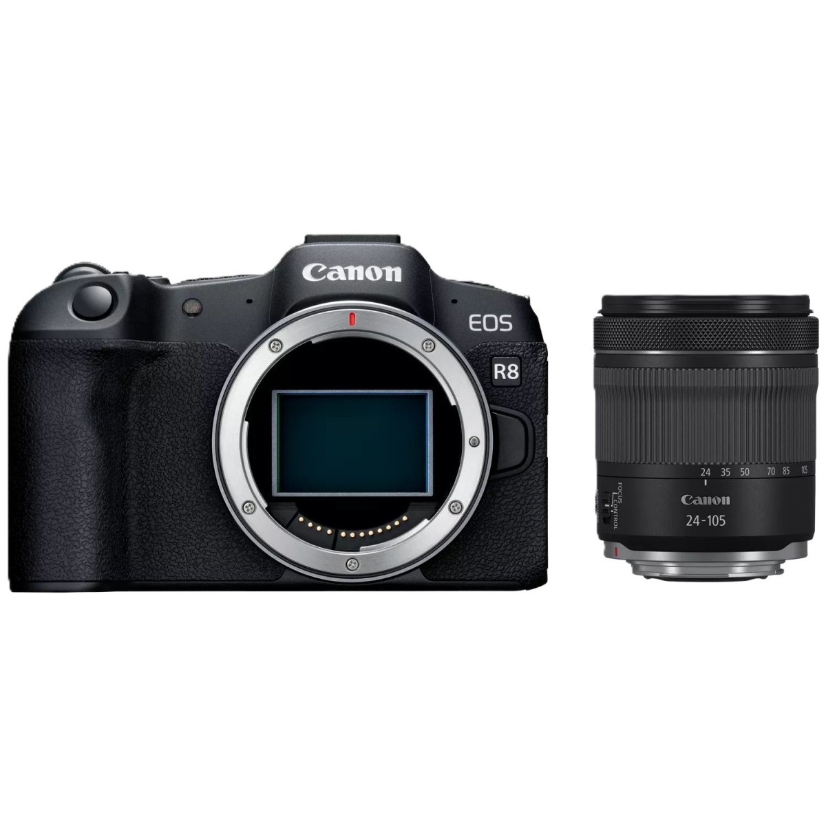 کیت دوربین بدون آینه کانن Canon EOS R8 with RF 24-105mm IS STM